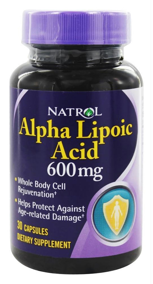 Natrol: Alpha Lipoic Acid 600 Mg, 30 Capsules