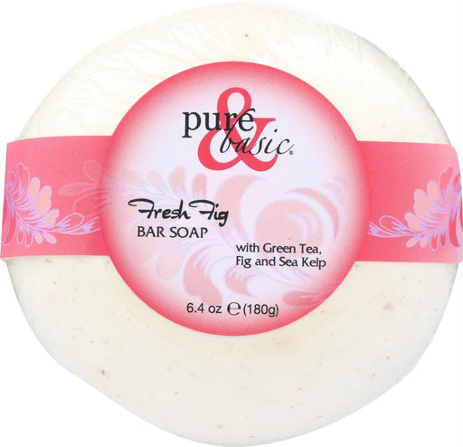 Pure & Basic: Soap Bar Fresh Fig (6.400 Oz)