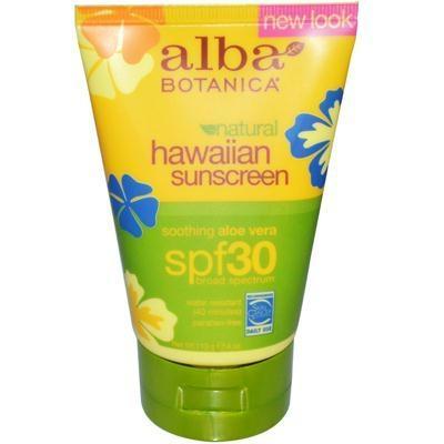 Alba Botanica: Natural Hawaiian Sunscreen Spf 30, 4 Oz