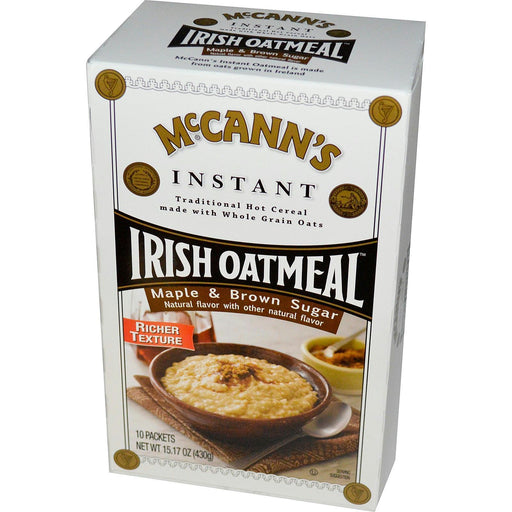 Mccann's: Instant Maple And Brown Sugar Irish Oatmeal, 15.1 Oz