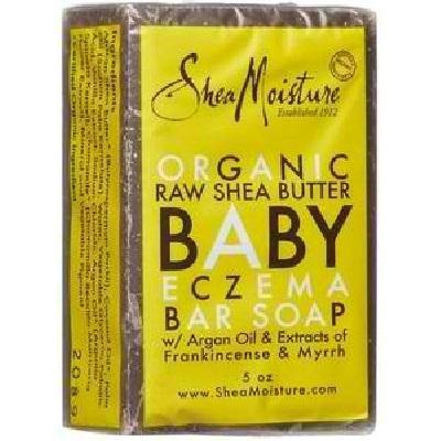 Shea Moisture: Baby Eczema Bar Soap Raw Shea Chamomile & Argan Oil, 5 Oz