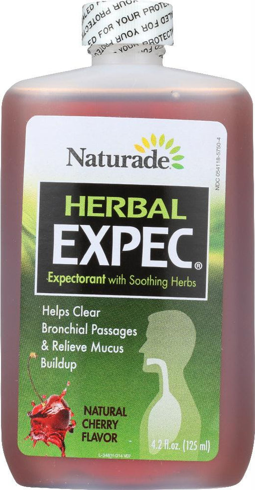 Naturade: Herbal Expec Cherry, 4.2 Oz