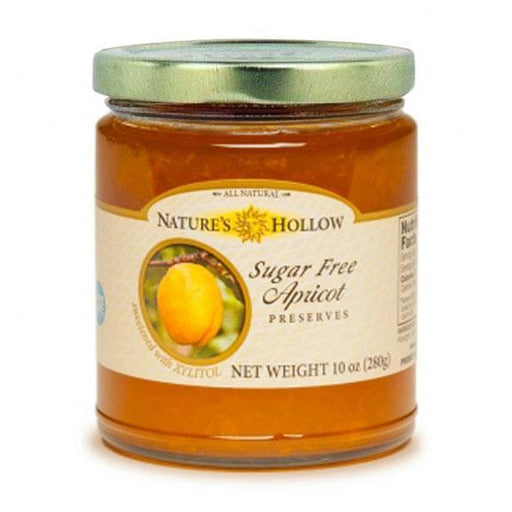 Nature's Hollow: All Natural Sugar Free Apricot Preserves Sweetened With Xylitol, 10 Oz