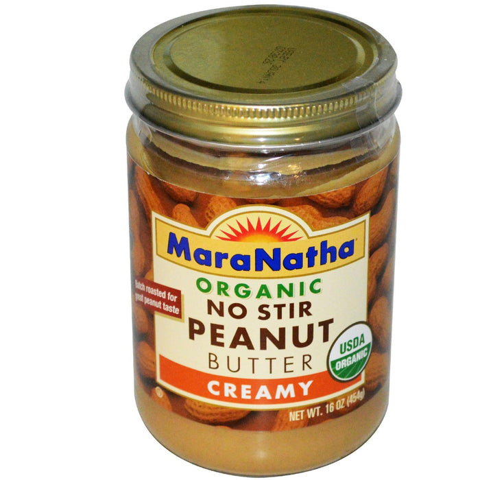 Maranatha: Organic Peanut Butter No Stir Creamy, 16 Oz