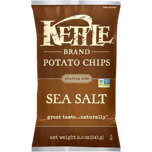 Kettle Brand: Potato Chips Sea Salt, 8.5 Oz