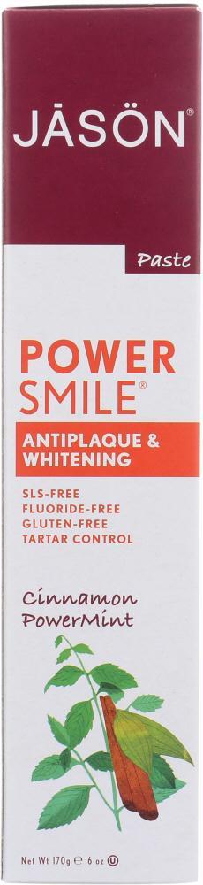 Jason: Toothpaste Powersmile Cinnamon Mint, 6 Oz