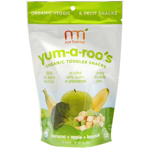 Nurturme: Baby Yum-a-roo’s Banana Apple Broccoli, 1 Oz