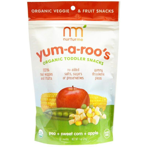 Nurturme: Baby Yum-a-roo’s Pea Sweet Corn Apple, 1 Oz