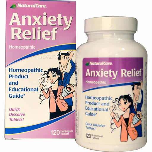 Naturalcare: Anxiety Relief, 120 Sublingual Tablets