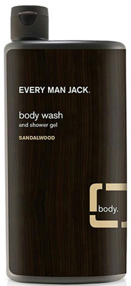 Every Man Jack: Body Wash & Shower Gel Sandalwood, 16.9 Oz