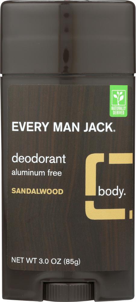 Every Man Jack: Cedarwood Deodorant Stick, 3 Oz