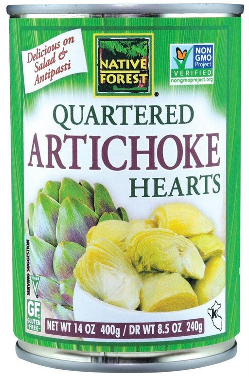 Native Forest: Quartered Artichoke Hearts, 14 Oz