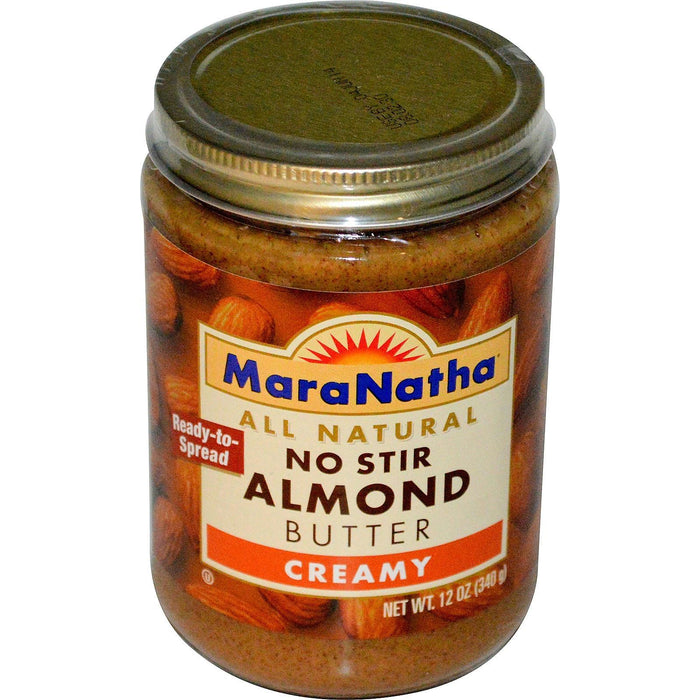 Maranatha: No Stir Almond Butter Creamy, 12 Oz