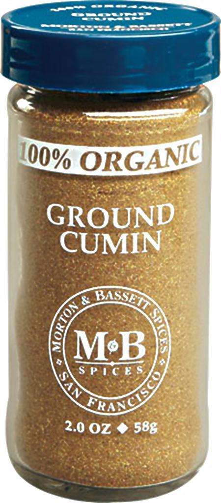 Morton & Bassett: Organic Ground Cumin, 2 Oz