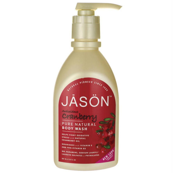 Jason: Body Wash Antioxidant Cranberry, 30 Oz