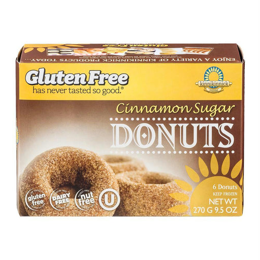 Kinnikinnick: Gluten Free Cinnamon Sugar Donuts, 9.5 Oz