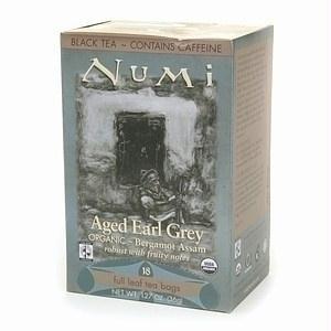 Nimi Teas: Organic Aged Earl Grey Black Tea 18 Tea Bags, 1.4 Oz