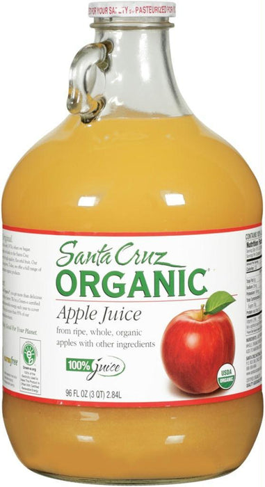 Santa Cruz: Organic Apple Juice, 96 Oz