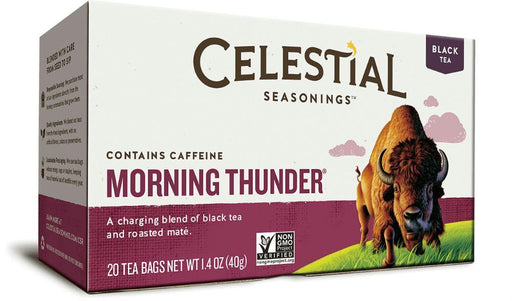 Celestial Seasonings: Morning Thunder Contains Caffeine 20 Tea Bags, 1.4 Oz