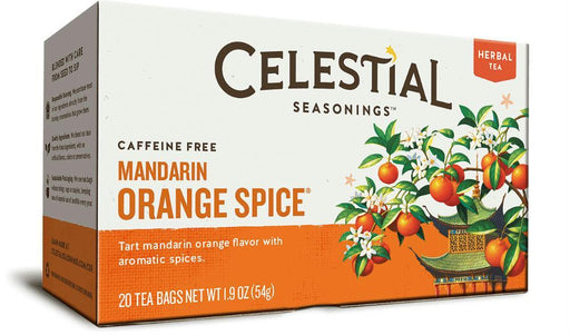 Celestial Seasonings: Mandarin Orange Spice Herbal Tea Caffeine Free, 20 Bg