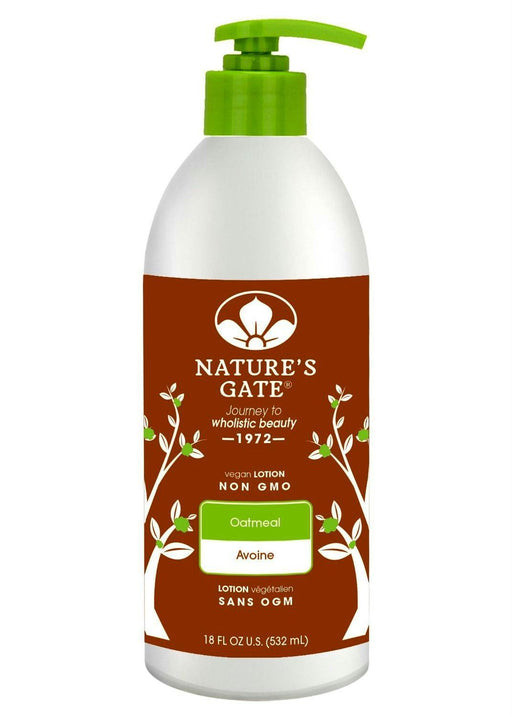 Nature's Gate: Moisturizing Lotion Oatmeal, 18 Oz