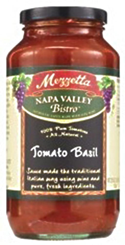 Mezzetta: Napa Valley Bistro Tomato Basil Pasta Sauce, 25 Oz