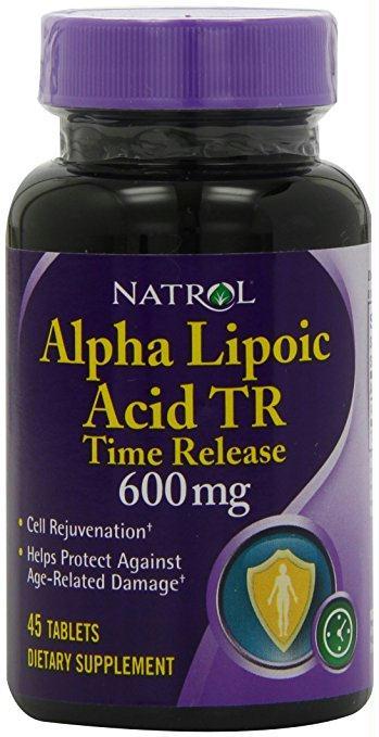 Natrol: Alpha Lipoic Acid 600 Mg, 45 Tb