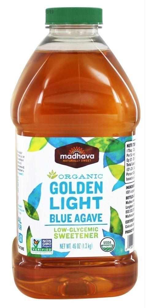 Madhava: Organic Golden Light Blue Agave, 46 Oz