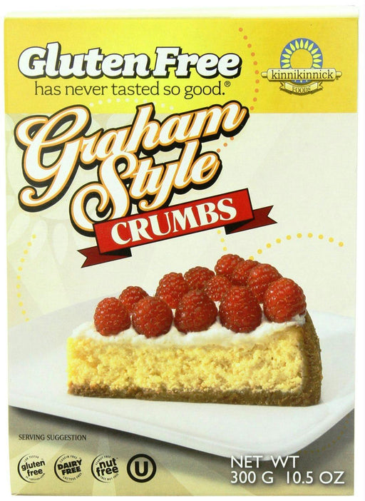 Kinnikinnick: Gluten Free Graham Style Crumbs, 10.5 Oz