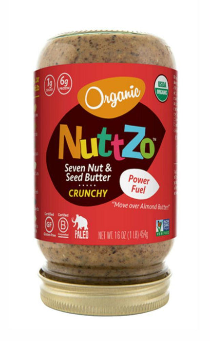 Nuttzo: Power Fuel Seven Nut & Seed Butter Crunchy, 16 Oz