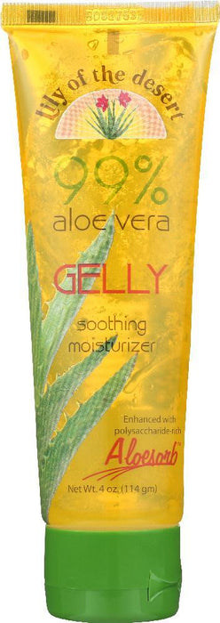 Lily Of The Desert: 99% Aloe Vera Gelly Soothing Moisturizer, 4 Oz