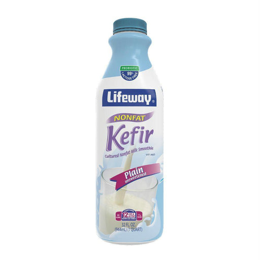 Lifeway: Nonfat Kefir Plain, 32 Oz