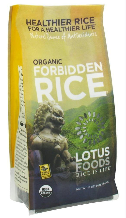 Lotus Foods: Organic Forbidden Rice, 15 Oz