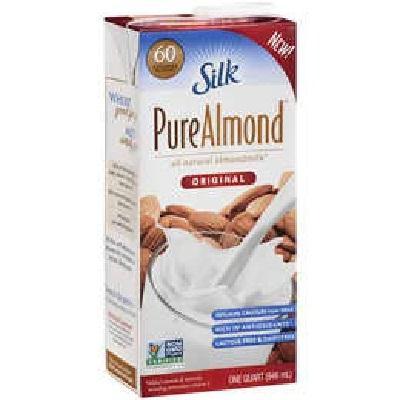 Silk Purealmond Unsweetened Vanilla Almondmilk, 32 Oz