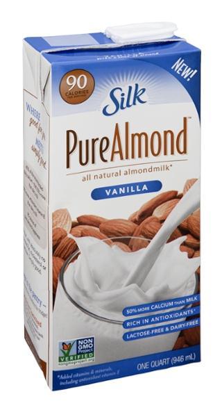 Silk Purealmond Unsweetened Original Almondmilk, 32 Oz