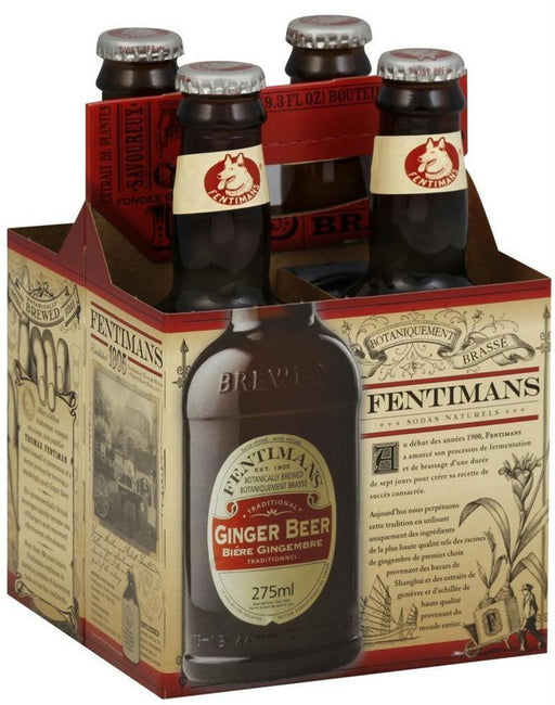 Fentimans: Traditional Ginger Beer 4 Count, 37.2 Oz