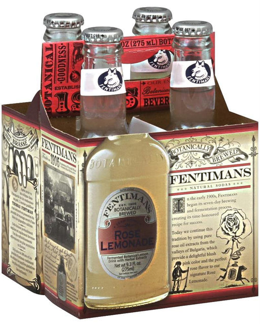 Fentimans: Rose Lemonade 4 Count, 37.2 Oz