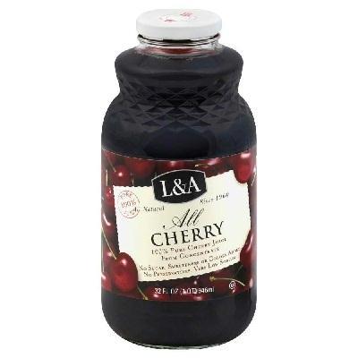 L & A Juice: All Cherry, 32 Oz