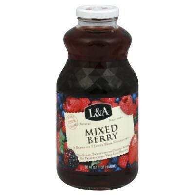 L&a: Mixed Berry Juice Blend, 32 Oz