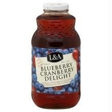 L & A: Blueberry-cranberry Juice Delight, 32 Oz