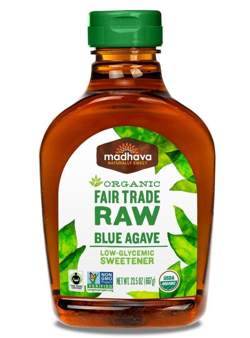 Madhava: Organic Fair Trade Raw Blue Agave, 23.5 Oz