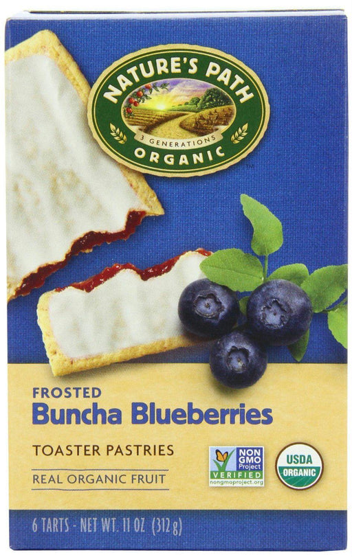 Nature's Path: Frosted Buncha Blueberries Toaster Pastries, 11 Oz