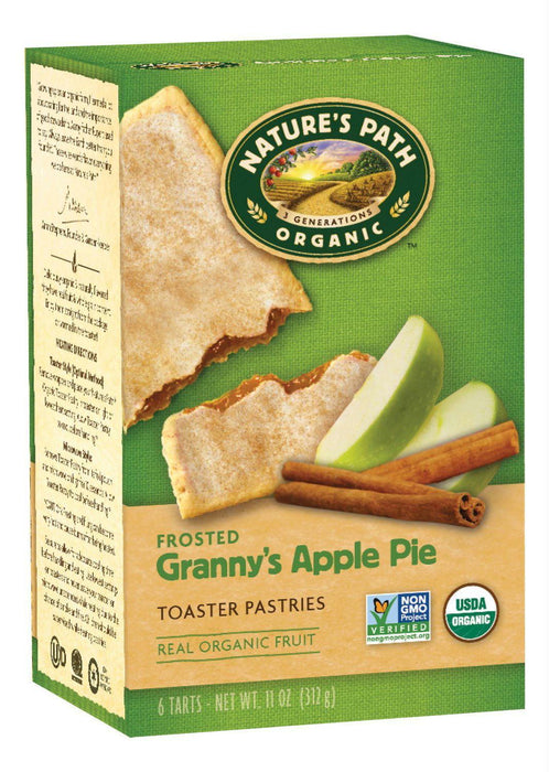 Nature's Path: Organic Frosted Toaster Pastries Grannys Apple Pie, 11 Oz