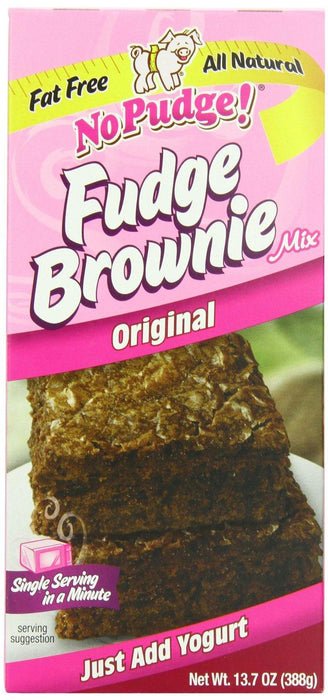 No Pudge: Fat Free Fudge Brownie Mix Original, 13.7 Oz