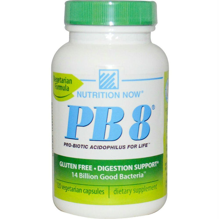 Nutrition Now: Pb8 Pro-biotic Acidophilus For Life, 120 Veggie Caps