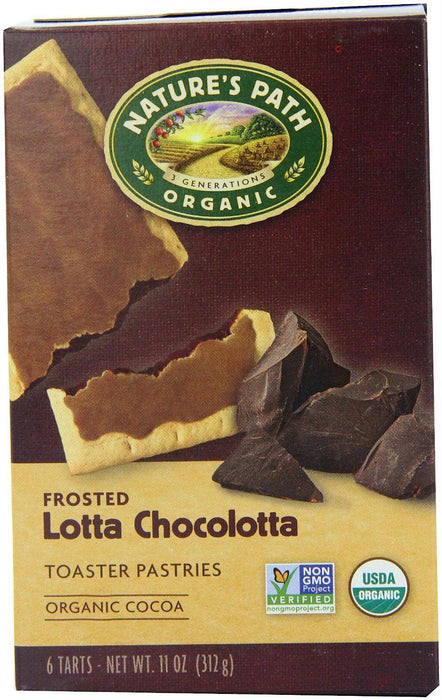 Nature's Path: Organic Frosted Lotta Chocolotta Toaster Pastries, 11 Oz