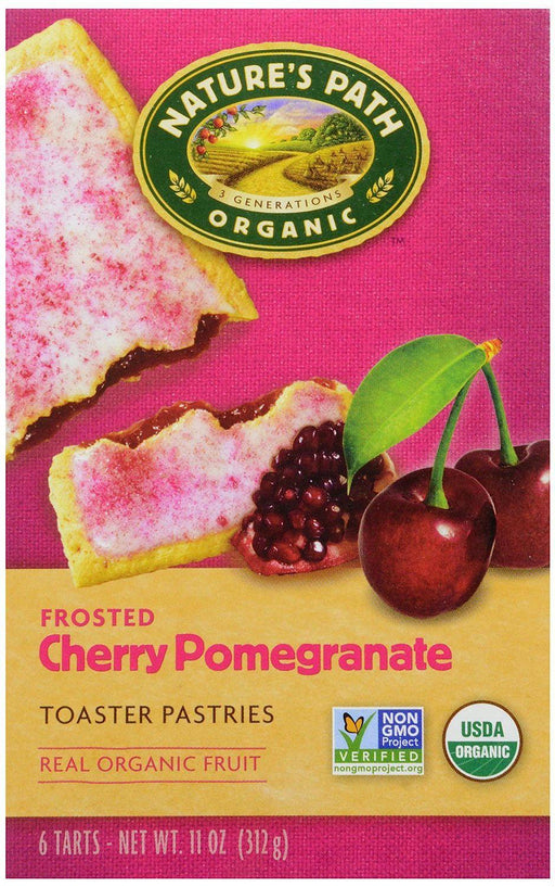 Nature's Path: Organic Frosted Cherry Pomegranate Toaster Pastries, 11 Oz