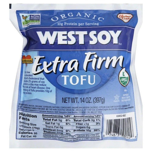 Westsoy: Organic Extra Firm Tofu, 14 Oz