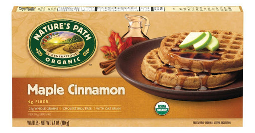 Nature's Path: Organic Maple Cinnamon Waffles, 7.4 Oz