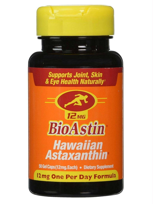 Nutrex: Hawaii Bioastin Hawaiian Astaxanthin 12 Mg, 50 Gel Caps